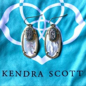 Rare • Kendra Scott Custom Druzy Emmy Earrings